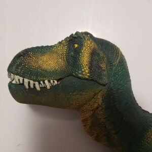 Schleich Green and Yellow Dinosaur Tyranousaurus Rex Reptile Toy 12"